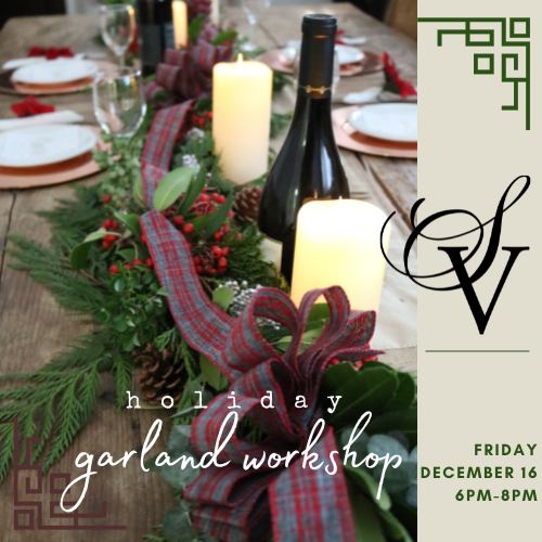 2022 Holiday Garland Workshop