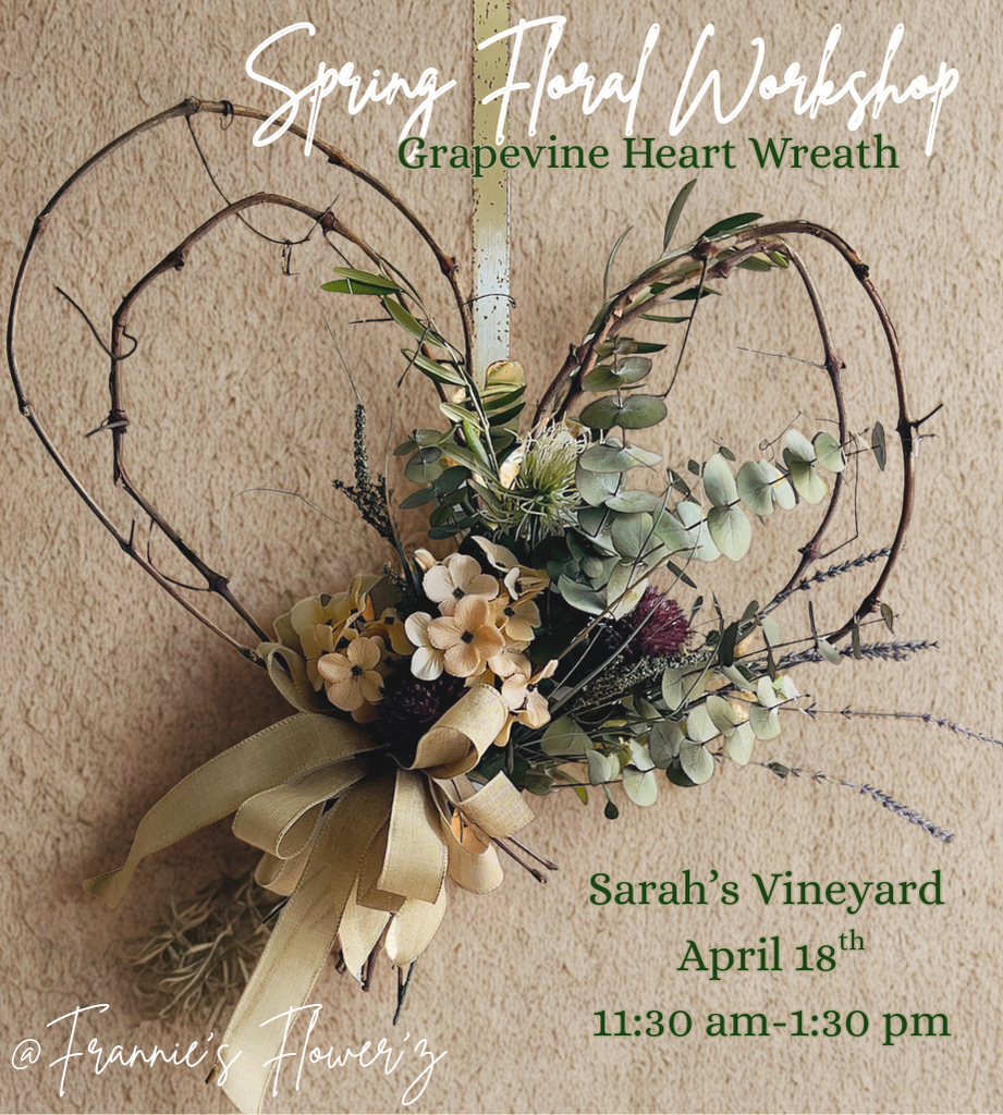 Grapevine Heart Wreath Workshop Member Ticket