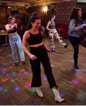 Line Dancing Class Photo