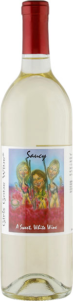 Saucy, sweet white wine