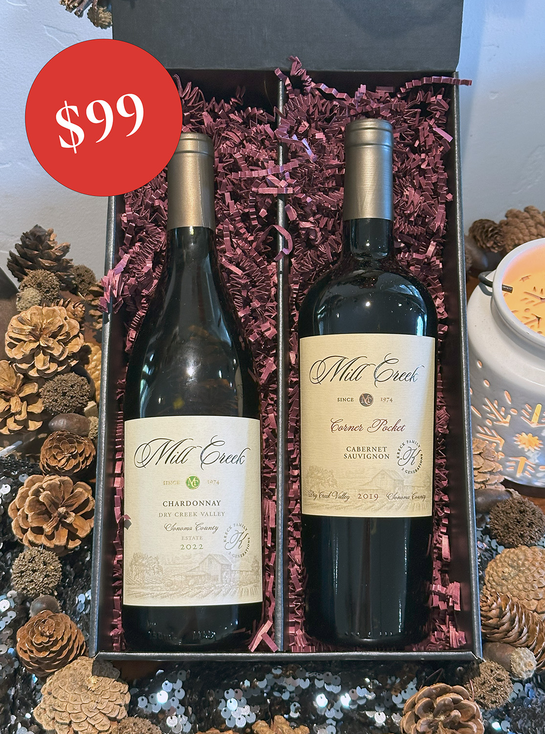 Gift Pack - 2022 Chardonnay & 2019 Cabernet Sauvignon