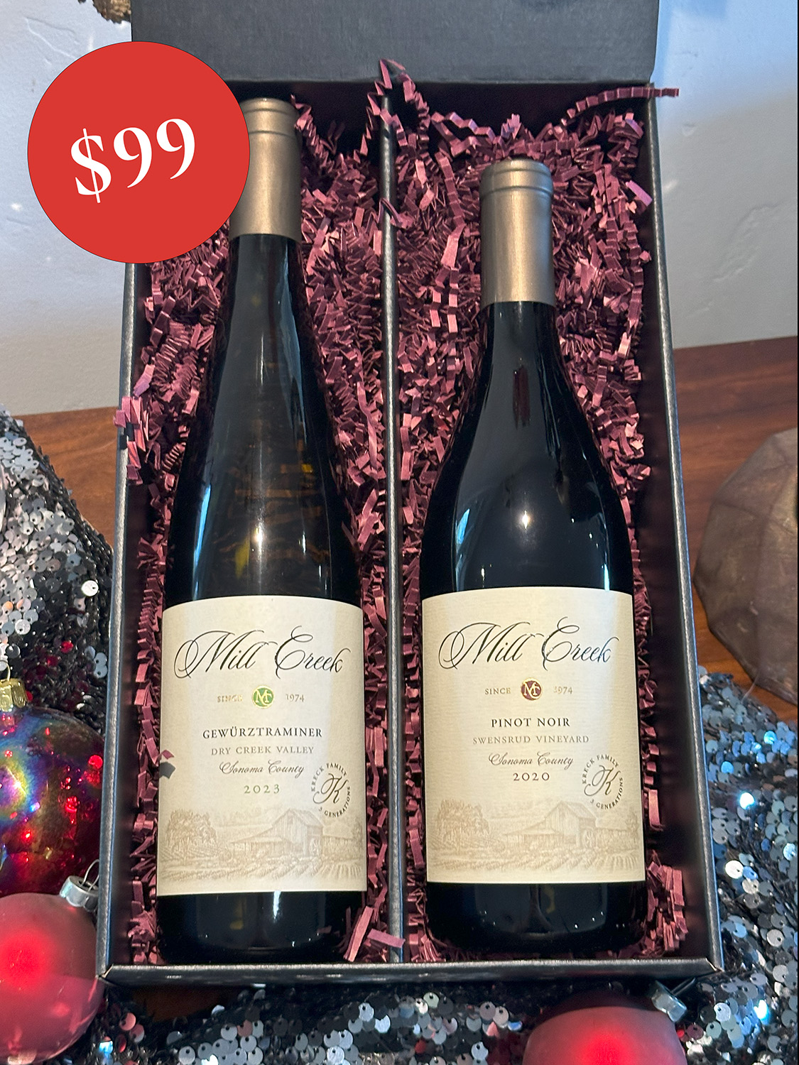 Gift Pack - 2023 Gewurztraminer & 2020 Pinot Noir
