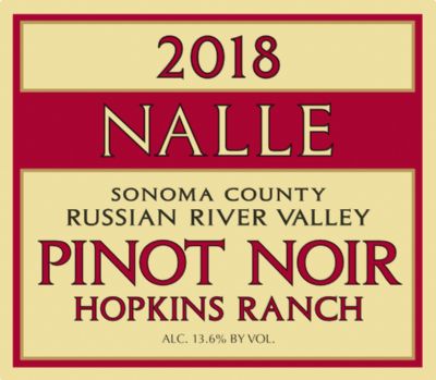 2018 Hopkins Ranch Pinot Noir