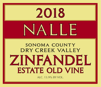 2018 Estate Old Vine Zinfandel