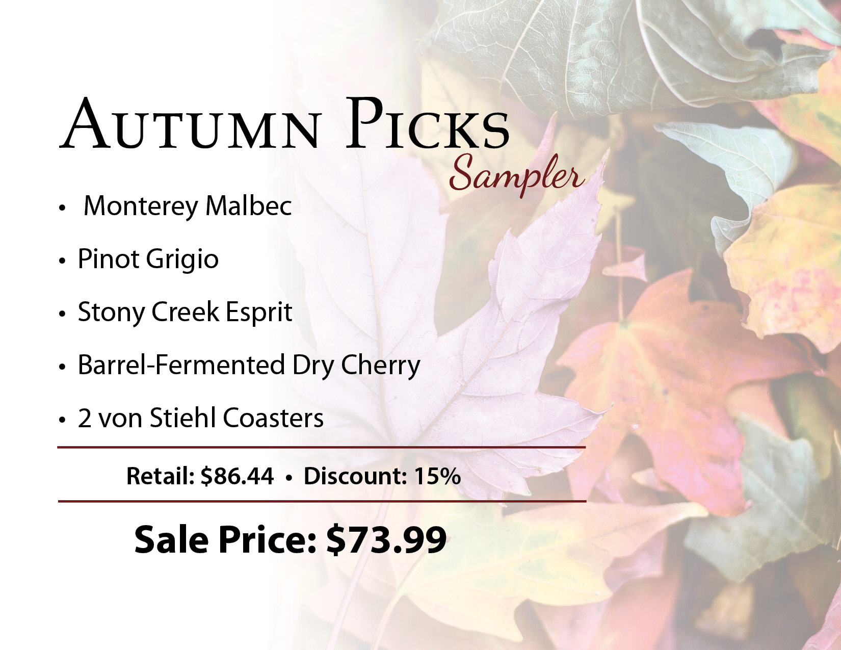 Autumn Picks Sampler