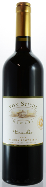 2012 Sierra Foothills Brunello Product Photo