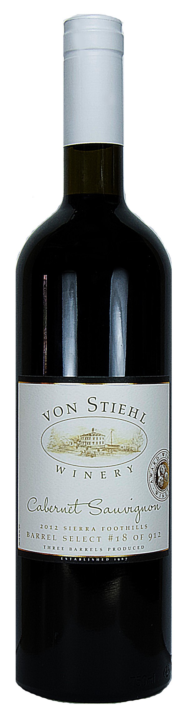 2012 Barrel Select Sierra Foothills Cabernet Sauvignon Product Photo