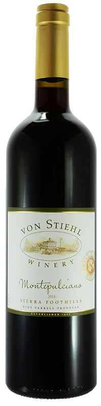 2018 Sierra Foothills Montepulciano Product Photo