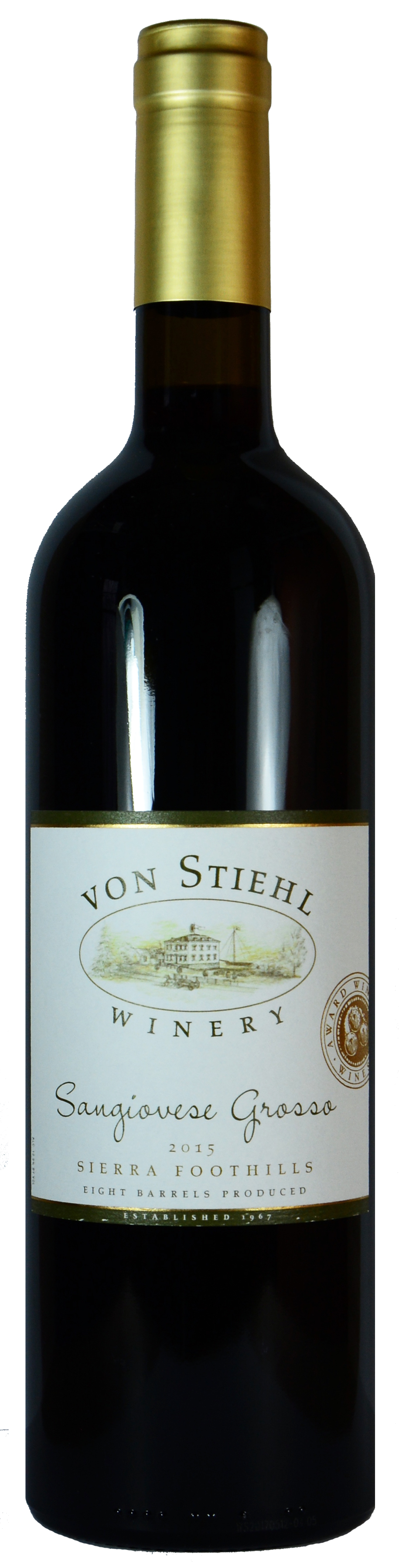 2015 Sierra Foothills Sangiovese Grosso Product Photo