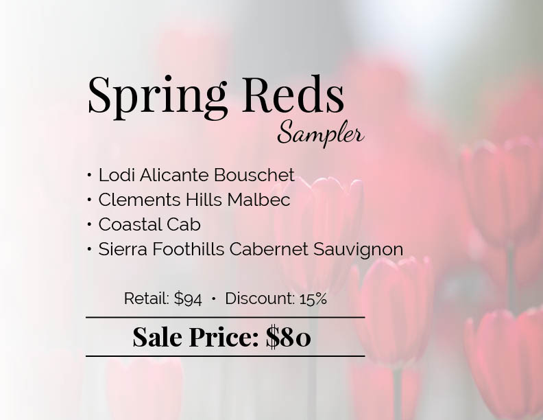 Spring Reds Sampler