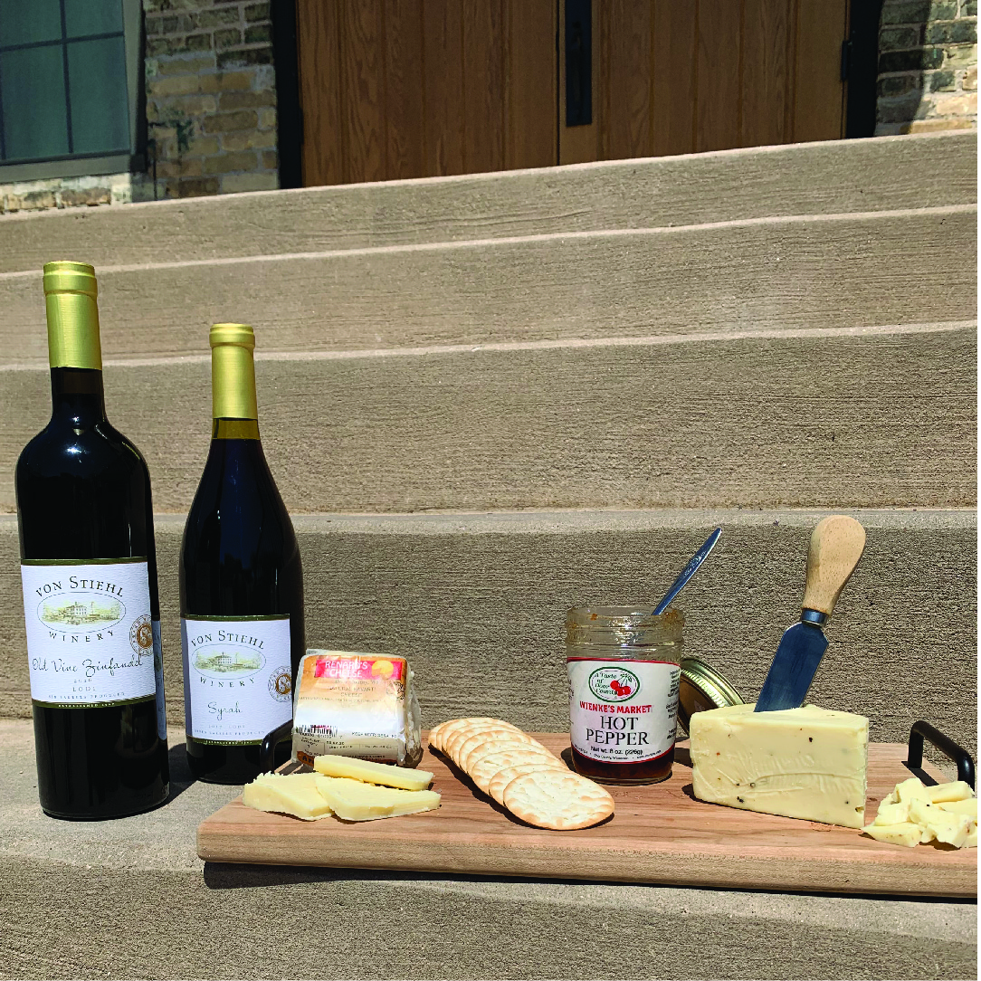 Virtual Wine and Cheese Tasting Kit  Product Photo