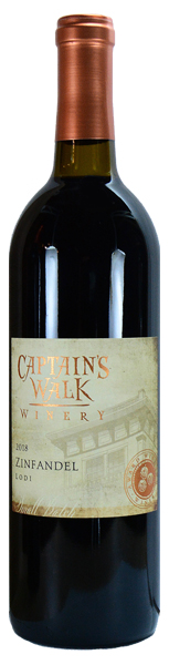 Captain's Walk Lodi Bourbon Barrel Zinfandel Product Photo