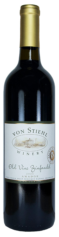 2021 Amador Old Vine Zinfandel - Single Malt Whiskey Barrel-Aged Product Photo