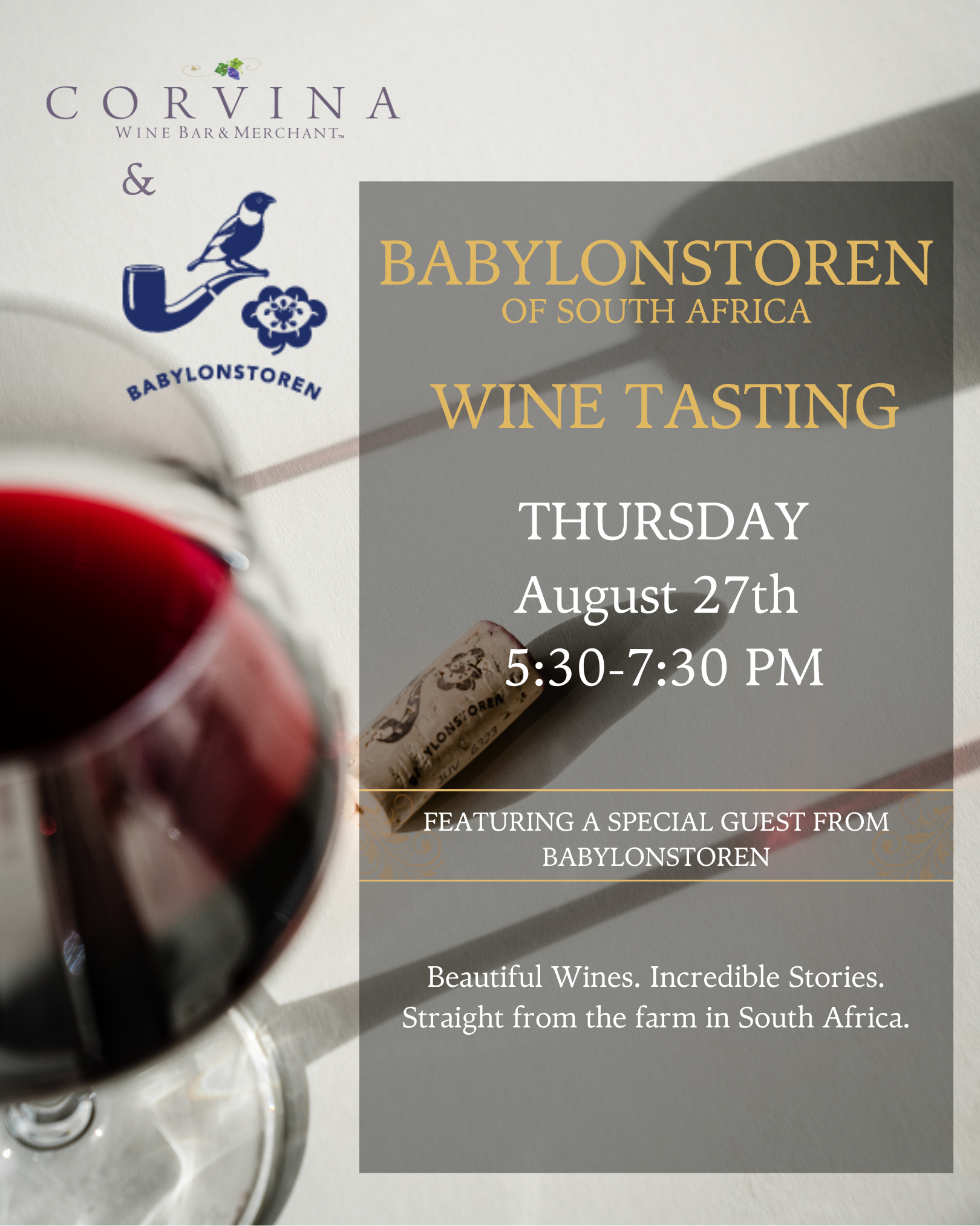Babylonstoren Tasting