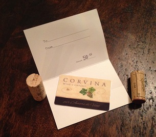 Corvina Gift Card $50 Photo
