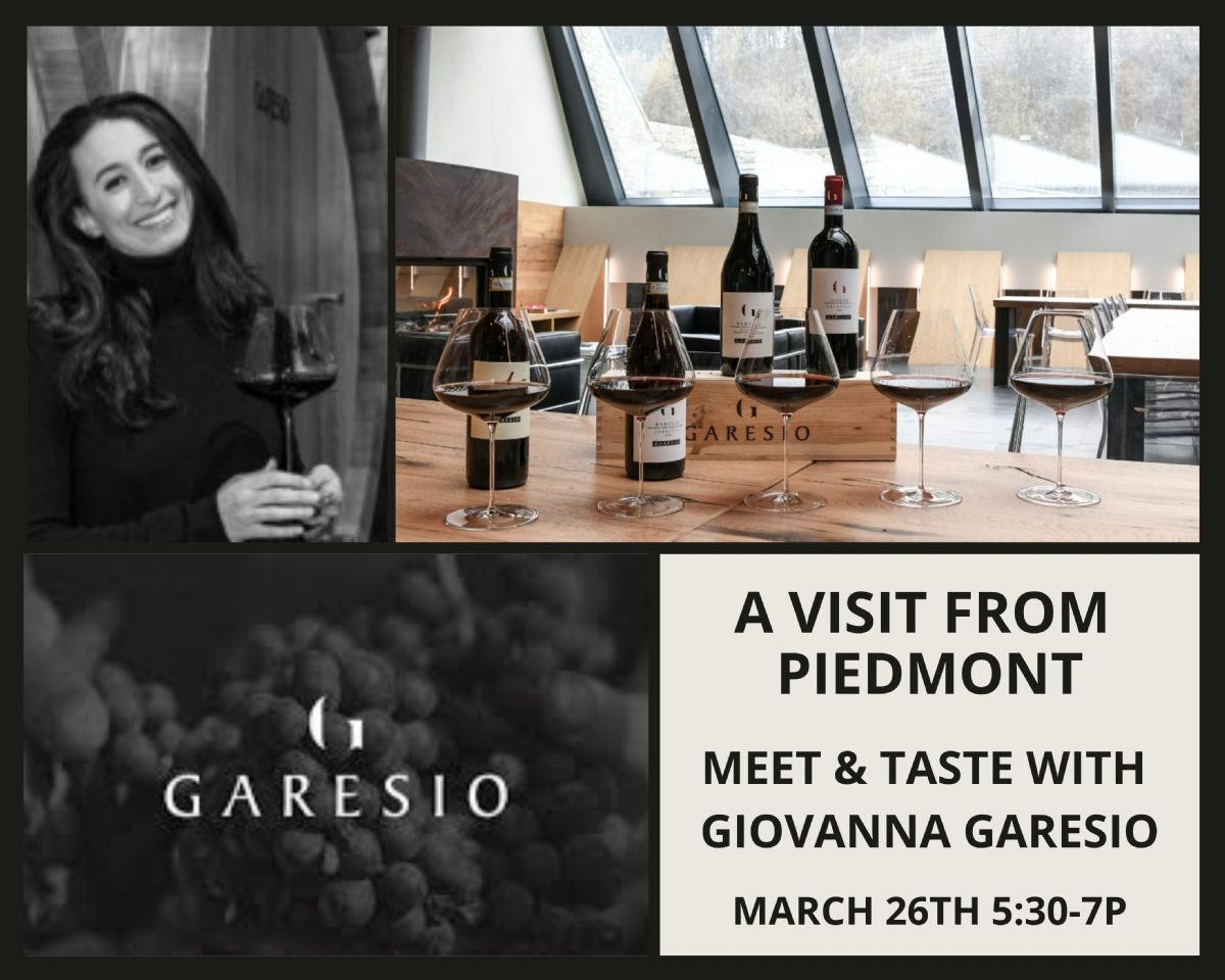 Giovanna Garesio Tasting