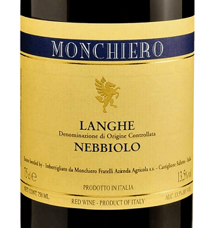 Monchiero Langhe Nebbiolo