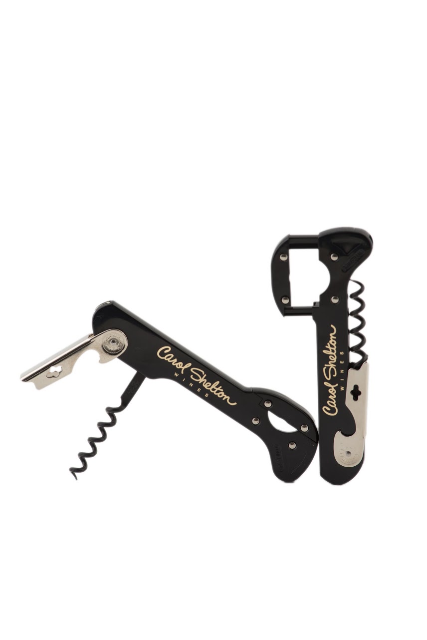 Corkscrew with Carol Shelton Logo