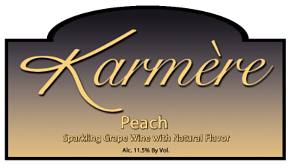 Sparkling Wine Peach Photo