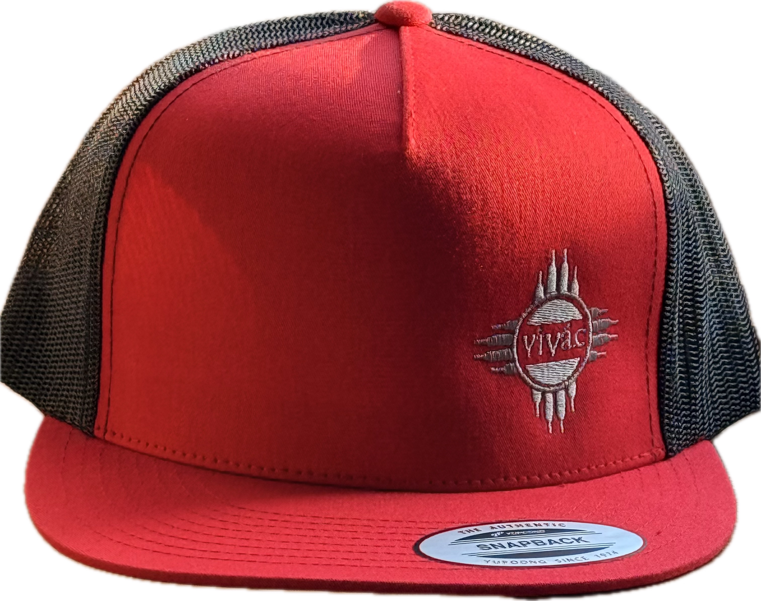 TRUCKER HAT (Black/red) Photo